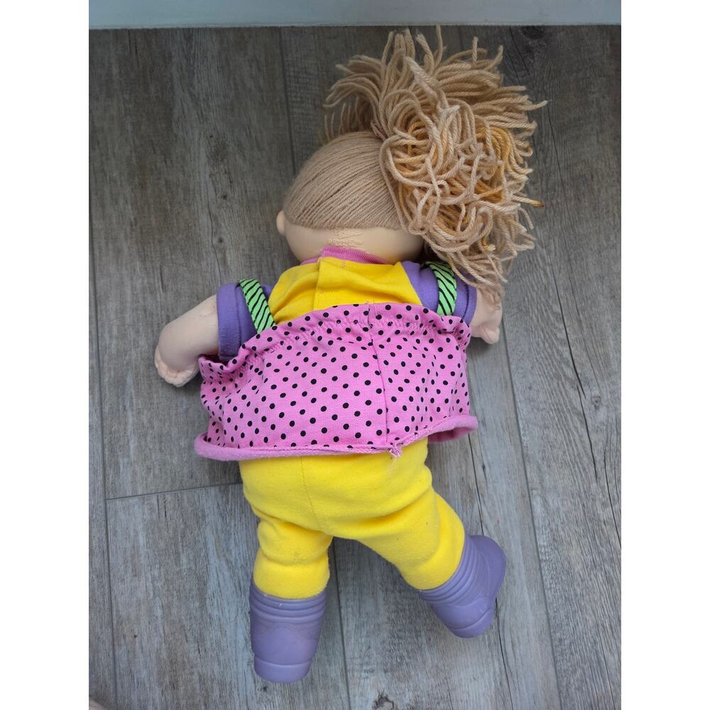 Vintage 1990 Cabbage Patch Kids Doll Class of 1990 Hasbro Soft Body Toy - Picture 6 of 10